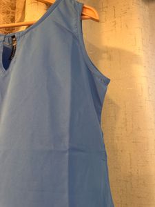 Trendy Blue Top, Bust- 34