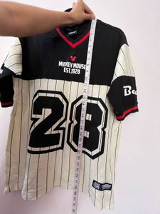Mickey Mouse Baseball Jersey - Size XXS