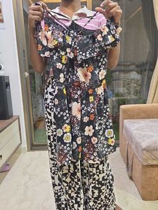 Floral Print Mini Dress