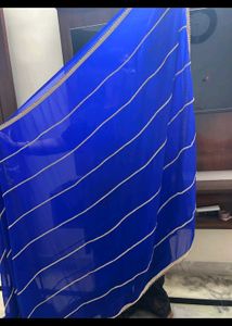 Festive Nevy Blue Saree