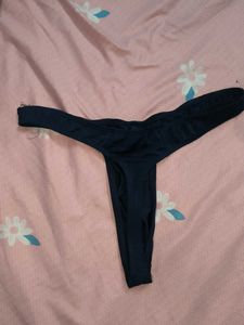 Dark Blue Thong