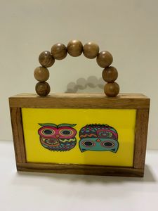 Mdf Wooden Clutch