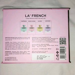 La&#39; French Luxury Perfume Giftset
