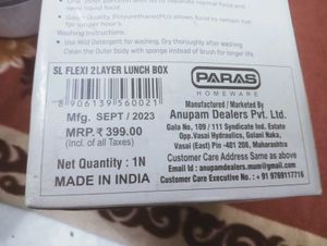Paras Flexi-2 Insulated Tiffin
