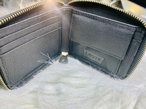Levi&#39;s Black Leather Wallet