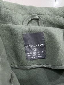 Oversized SeaGreen Woollen Jacket