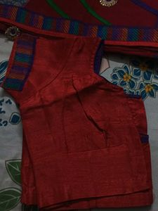 2 Combo Heavy Designer Fancy Kota Red Saree