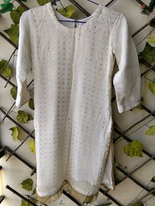 kid's White Kurta
