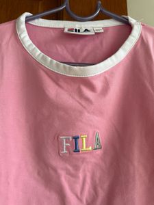 Fila Pink Crop Top