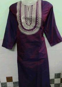 Art Silk Kurti 😍