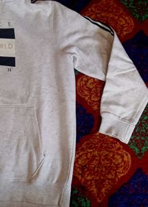 Men Branded Hoodie Off White