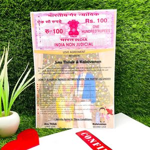 Love Agreement - Unique Gift!