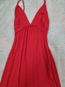 Red Summer Mini Dress
