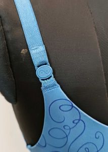 Blue Bra with Detail...36B