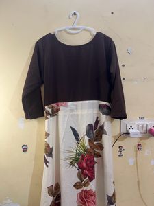 Printed Long Dress👗