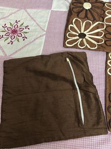 Floral Applique Pillow Covers - Set of 5