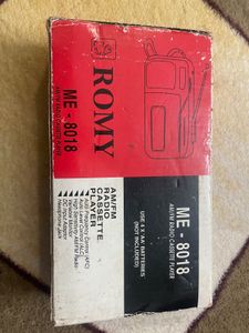 Vintage ROMY ME-8018 Cassette Player