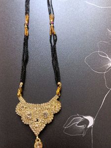 gold plated brass mangalsutra