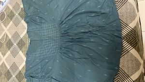 Blue kaftan style  tunic Top