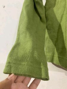 Woolen Flower Design Sweater