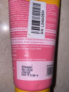 sunscreen where is BF 50 PA4 plus