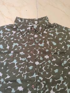 Patterned Long Sleeve Shirt