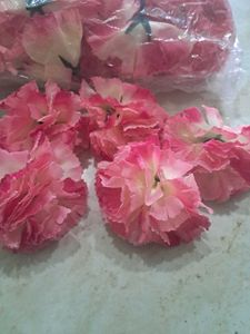 Artificial Pink Carnation Flowers