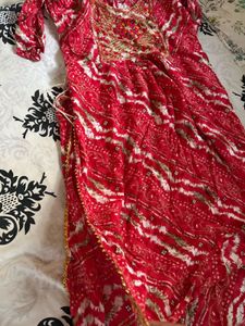 elegant KURTI, Bandhni Style ❤️❤️❤️🤍