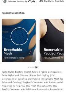 Jockey Sports Bra