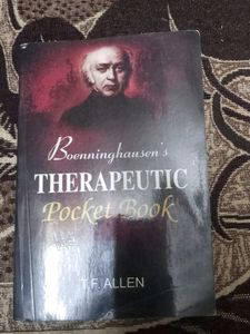 Boenninghausen's Therapeutic Pocket Book