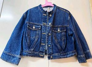 Cropped Denim Jacket