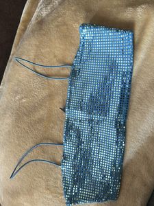 Blue Sparkly Top