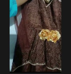 Coffee Brown Gown