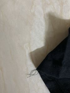Black Round Neck T Shirt