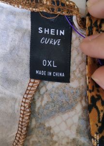Shein Cross Wrap Crop Top