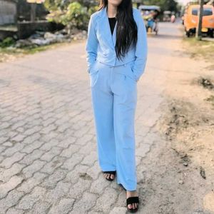 Kotty Blue Formal Coord Set