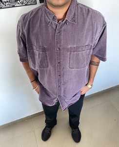 Purple Short Sleeve Shirt