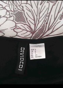 H&amp;m Top Silver Butterfly/ Fit Xs/S, Brand New