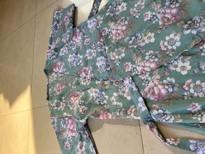 Floral Wrap Dress