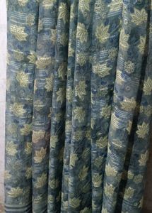 S22 Flowers Design Saree With Blouse