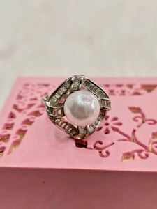 Pearl Ring 925 Sterling Silver