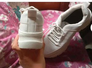 SALE!!! White Platform Sneakers