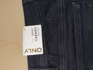 25 Size ONLY Black High-Waisted Jeans
