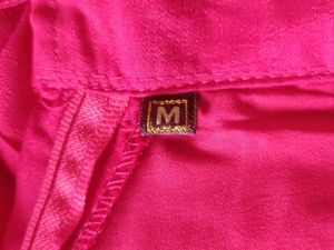 Elegant Pink Embroidered Kurta Top