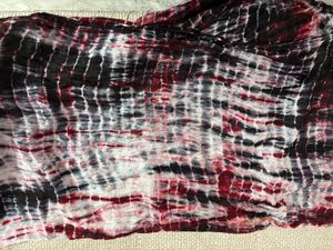 Printed saree With Fall