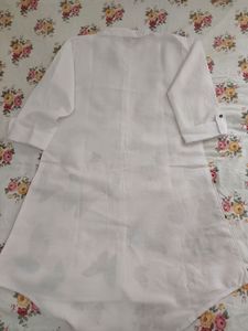 WHITE BUTTERFLY PRINTED KURTI 🦋