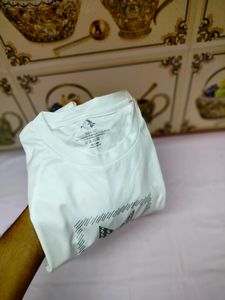 NIVIA Men Printed Round Neck White T-Shirt