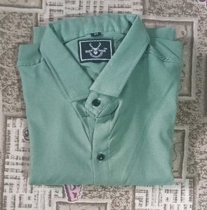 Black deer Green Casual Shirt
