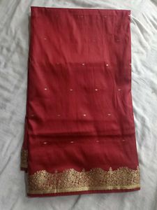 Elegant Maroon Saree