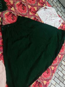 Emerald Green Lehenga Choli Set